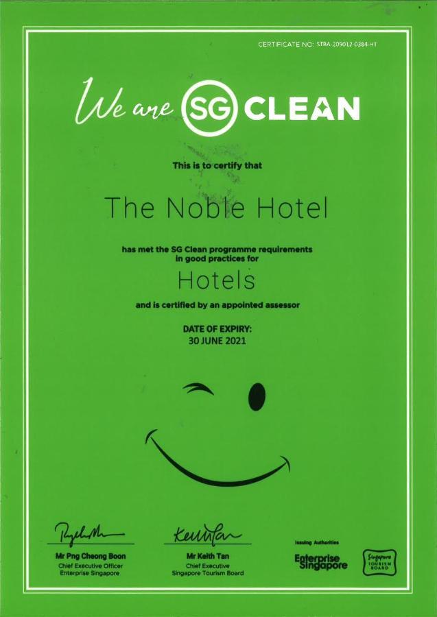 Noble Hotel Express, Check In 10Pm, Check Out 9Am Singapura Luaran gambar